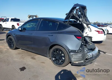 2020 Tesla Model Y Long Range Dual Motor All-Wheel Drive из США, поврежденный, VIN 5YJYGDEE6LF037943